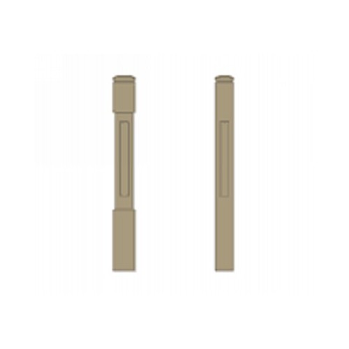 Shaker Style Posts Newel Post Styles - Distinctive Wood Designs Inc.